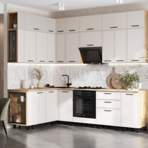 Кухня Бьянка угловая 1.6х2.6м.