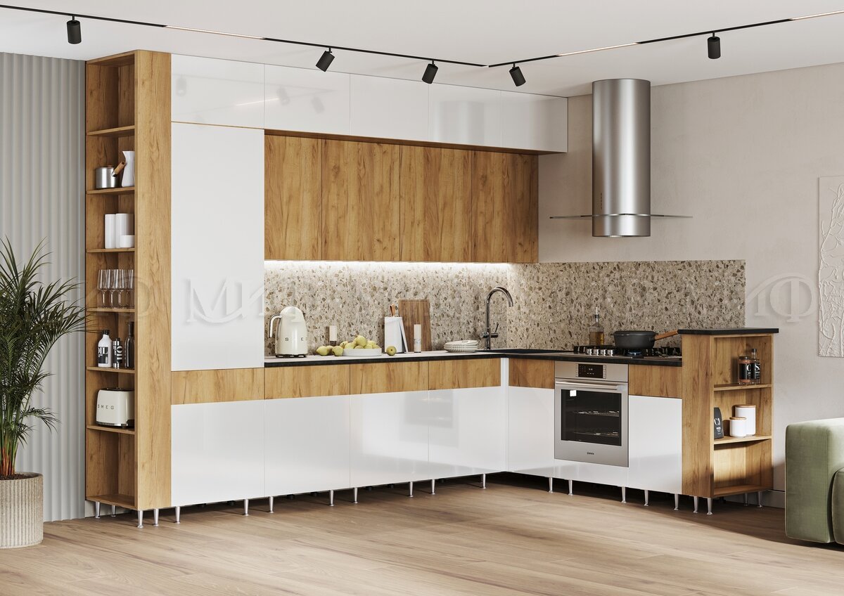 Кухня угловая Техно-5 NEW 3.2 х 2.24м. — изображение 6