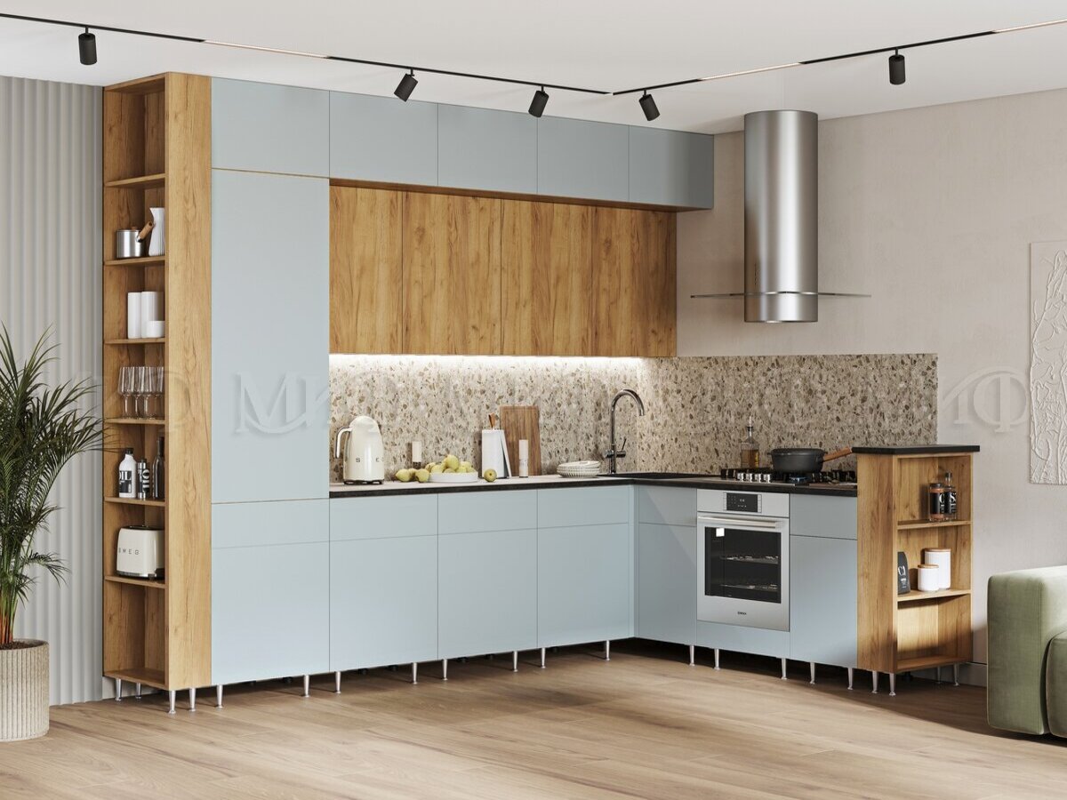 Кухня угловая Техно-5 NEW 3.2 х 2.24м.